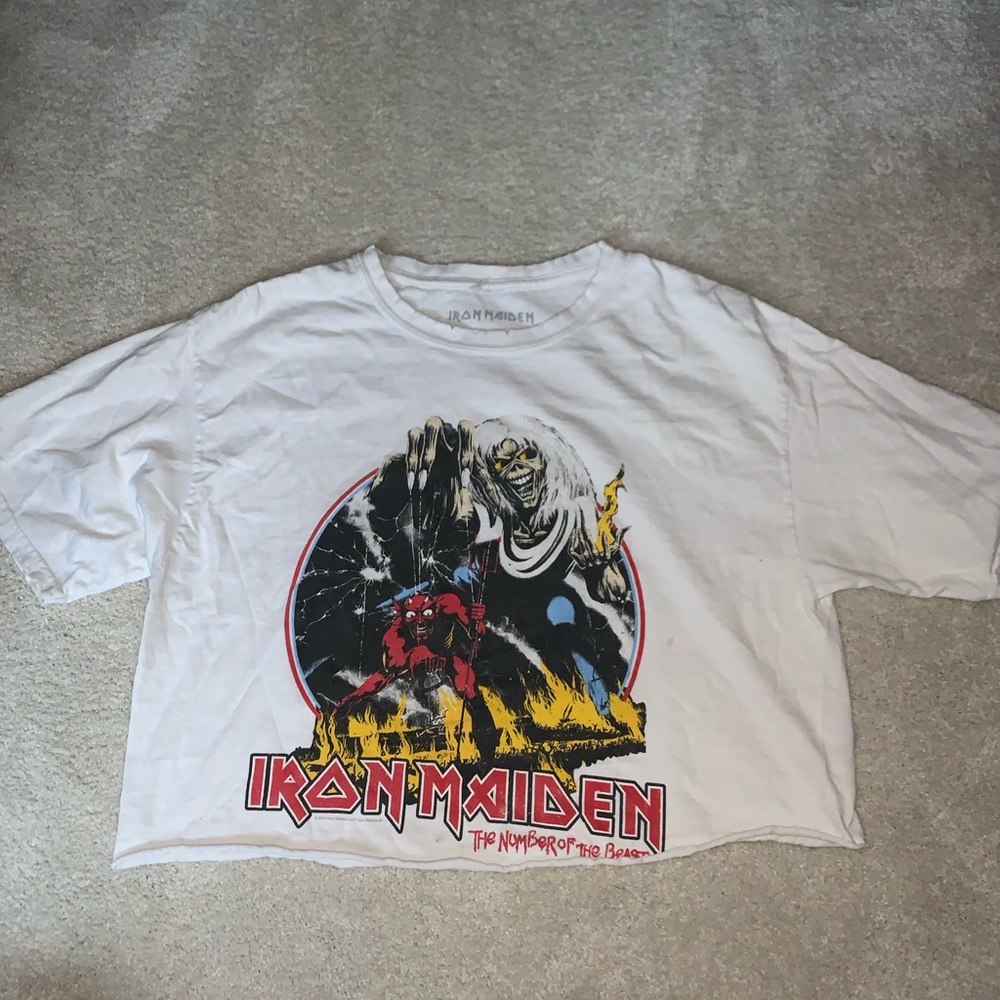 Pacsun Iron Maiden graphic t shirt